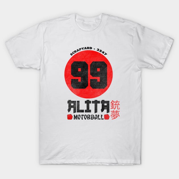 Alita 99 T-Shirt by Melonseta
